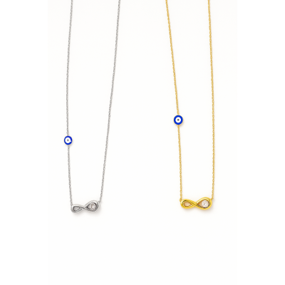 Κολιέ Άπειρο με Ματί